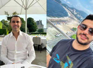 As vítimas dos disparos eram Luís Roberto Pellegrini Gomes, de 43 anos, e Vinicius Dos Santos Oliveira, de 35  • Reprodução/Redes sociais